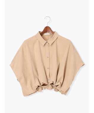 Te chichi ピーチショートシャツ キャメル
