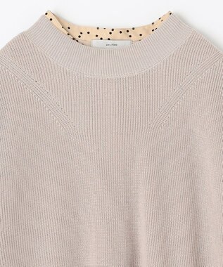 ANY 【セットアイテム】ニットベスト×ワンピース SET ベージュ×ベージュドット