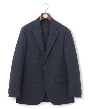 J.PRESS MEN 【セットアップ対応 / ウォッシャブル】トラベラーズシアサッカージャケット ネイビー系8