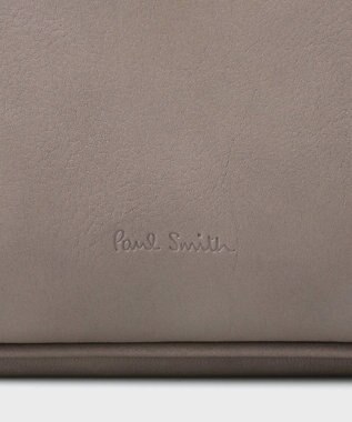 Paul Smith ストライプカラードエッジ トートバッグ グレイッシュベージュ