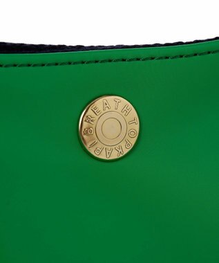 TOPKAPI 【Breath TOPKAPI】Bright ブライト カラーブロックミニ トートバッグ グリーン