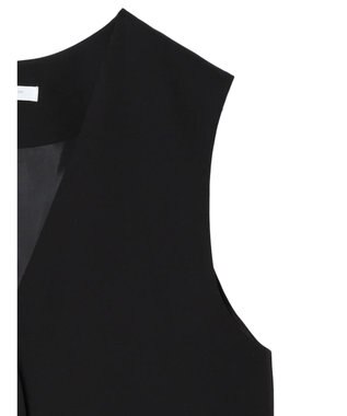 Green Parks きれいシルエットジレ Black