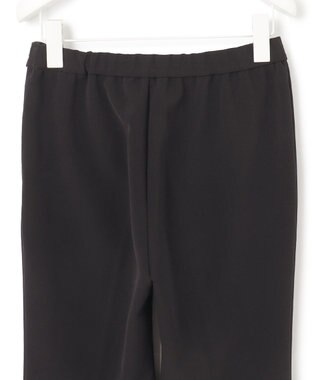 ICB 【体型補正機能付き】コンプレストジャージー ストレッチパンツ ブラック系