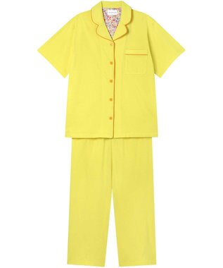 une nana cool 【綿100％】40ハイゲージ天竺半袖パジャマ MADE WITH LIBERTY FABRIC YE