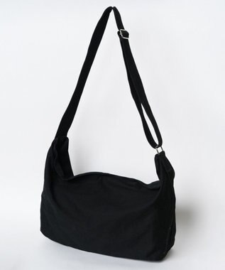 WEGO キャンバスBIGショルダー ブラック