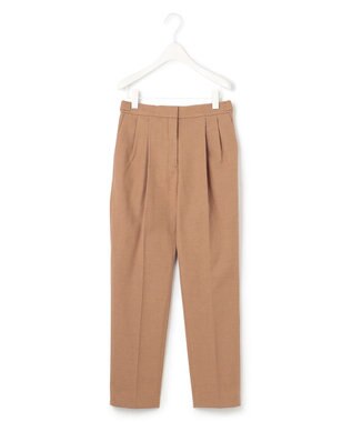 ICB 【セットアップ対応・洗える】 LooseWeave テーパードパンツ レディッシュブラウン系