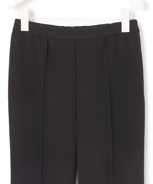 ICB 【体型補正機能付き】コンプレストジャージー ストレッチパンツ ブラック系