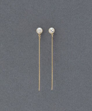 Phoebe 2wayベーシックパールエレガントイヤリング ゴールド