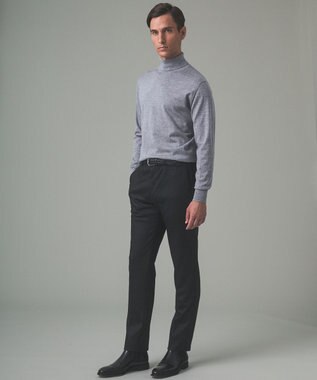 GOTAIRIKU セットアップ対応【2WAYストレッチ/シワになりにくい】T/W ジャージーパンツ_千鳥柄 グレー系8