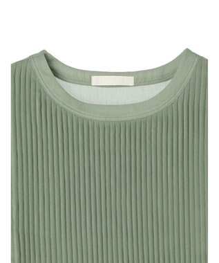 Green Parks ・ｆｕｒｒｙ　ｒａｔｅ　ピンタックボイルブラウス Green