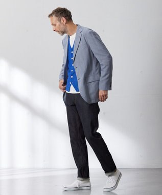 J.PRESS MEN ラッピングエアーコットン ジャケット ネイビー系8