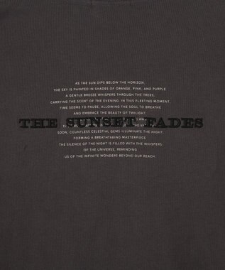 AMERICAN HOLIC STARLY 刺繍ロゴTシャツ Charcoal Gray