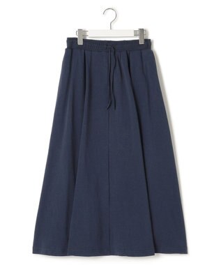 J.PRESS YORK STREET 【WOMEN】タックギャザー　スカート ネイビー系