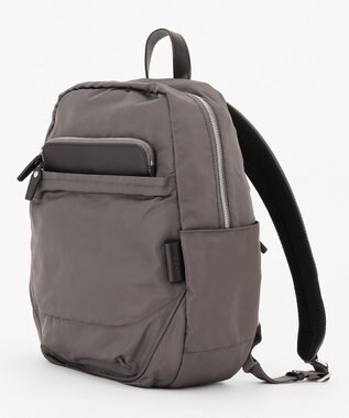 Y'SACCS ポリエステルツイル リュックサック ダークグレー