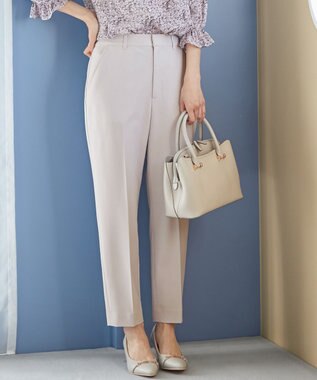  【洗える】2WAYレディテーパード パンツ