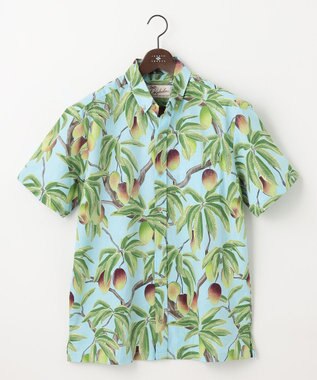 JOSEPH ABBOUD 【ハワイの老舗アロハブランドとコラボ】KAHALA ALOHA　アロハ シャツ ブルー系6