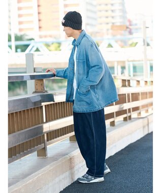 CRAFT STANDARD BOUTIQUE デニムフリーパンツ Dark Indigo