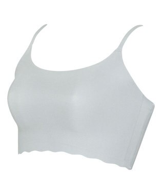 WACOAL 【GOCOCi ゴコチ】 ノンワイヤー ハーフトップ 伸びのよい素材を使用 ムレにくく快適 フラット仕上げ ホックなし ブラトップ レディース CGG220 /ワコール チャコールグレー