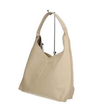 INTER-CHAUSSURES 【ANDREA CARDONE】シュリンクレザーショルダーバッグ オフホワイト