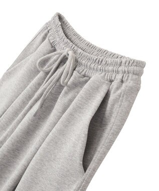 CRAFT STANDARD BOUTIQUE ダンボールニットタックパンツ Gray Mixture