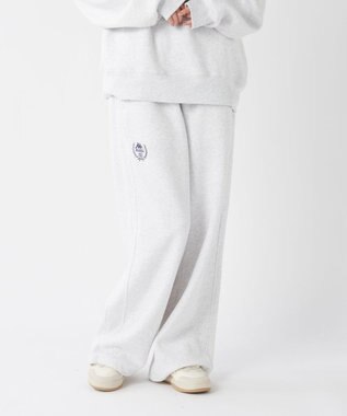 OP／FILA 【Kappa】ウェルネスデザイン ユニセックススウェットパンツ ホワイト