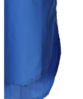 Green Parks 胸元ポケットイージーケアシャツ Blue