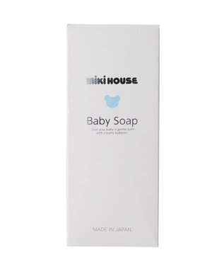 MIKI HOUSE HOT BISCUITS 【ミキハウス】 ベビースキンケア ベビーソープ 白