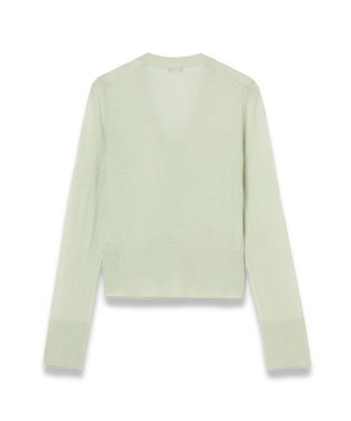 JOSEPH 【洗える】キャッシュエアー　カーディガン Matcha