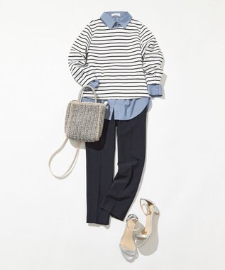 ANY SIS 【WEB・一部店舗限定】ラインベルトヒール サンダル シルバー