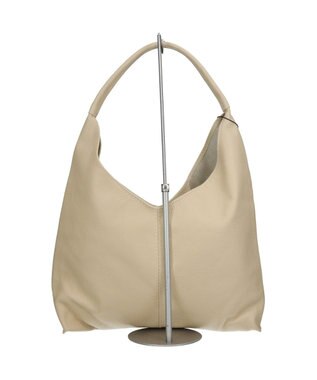 INTER-CHAUSSURES 【ANDREA CARDONE】シュリンクレザーショルダーバッグ オフホワイト