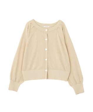 Green Parks 【しのばせカーデ】ポケッタブルＵＶカットニットカーディガン Beige