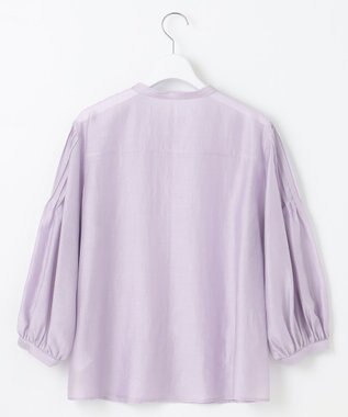 自由区 【洗える】エアーフロストタンブラー ブラウス パープル系