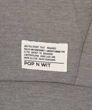 PW CIRCULUS 【NEWデザイン】【MEN】 LOGO graphic  デタッチャブルフーディー グレー系