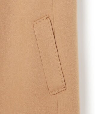 23区 S ウールカシミヤビーバー チェスター コート キャメル系