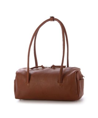 UNBILLION ペルケ perche / ソフトレザーワイドボストントート ブラウン