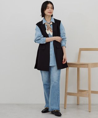 AMERICAN HOLIC 【イージーケア】テーラードジレ Black