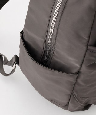 Y'SACCS ポリエステルツイル リュックサック ダークグレー