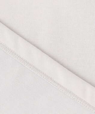 ICB 【洗える】 スーペリアジャージー Uネック半袖プルオーバー ライトグレー系