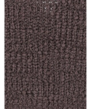 Te chichi スラブヤーンニットベスト チャコールグレー