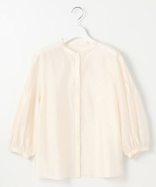 自由区 【洗える】エアーフロストタンブラー ブラウス ベージュ系