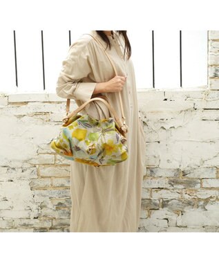 Regalo Felice 【ラメ入り生地が可愛い / 2way / 大容量】トート / REGALO YE(イエロー)