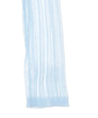 Green Parks シアーリブニット Sax