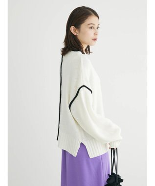 Green Parks ・Ｐｅｔｉｔ　Ｆｌｅｕｒ　ハイショクタートルニット Ivory