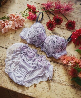 San-ai Resort（三愛水着楽園） 【SALE】【エレガントコレクション2403】単品ブラBCDカップ 【northerly】 パープル