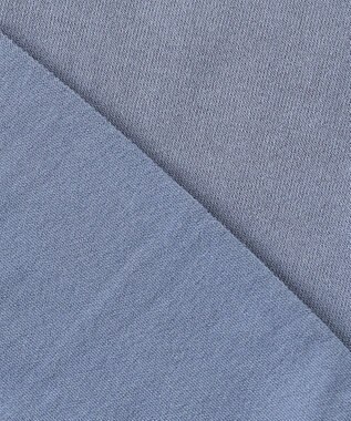 ANY SIS 【洗える】メタルポイント配色 ニット ライトブルー×ライトグレー