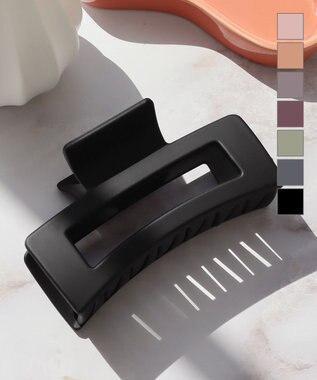 Tiaclasse ヘアクリップ ブラック