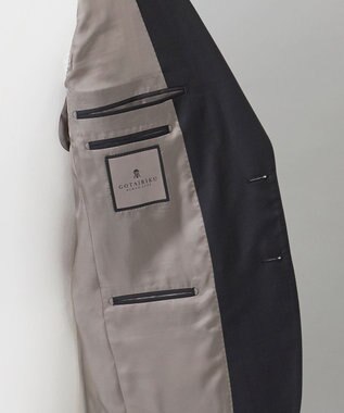 GOTAIRIKU シワになりにくい【御幸毛織/みゆきけおり】Superio160 スーツ_ブラックチェック ブラック系4