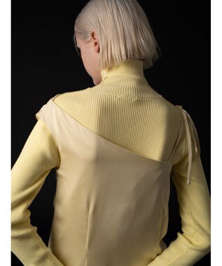 Te chichi 【Atelier Bonheur】サテンキャミドレス《2025winter catalog item》 イエロー