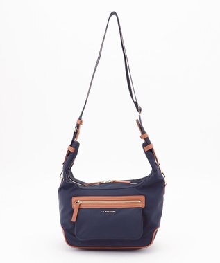 LA BAGAGERIE ループ2WAYショルダーバッグ　SSサイズ ネイビー