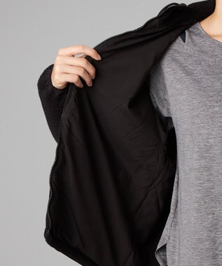 Chacott Chacott BALANCE ボアフルジップジャケット ブラック